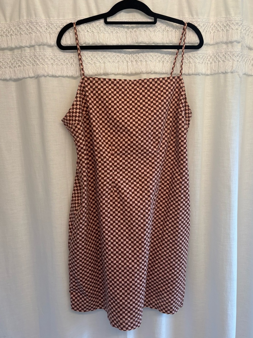 Levi’s Checkerboard Shift Dress